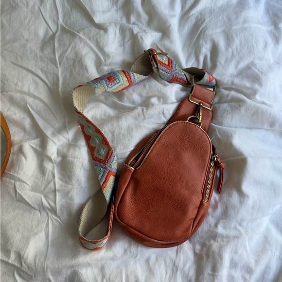 Free People Handbags - Urban Originals by Anthropologie Rust Crossbody Bag